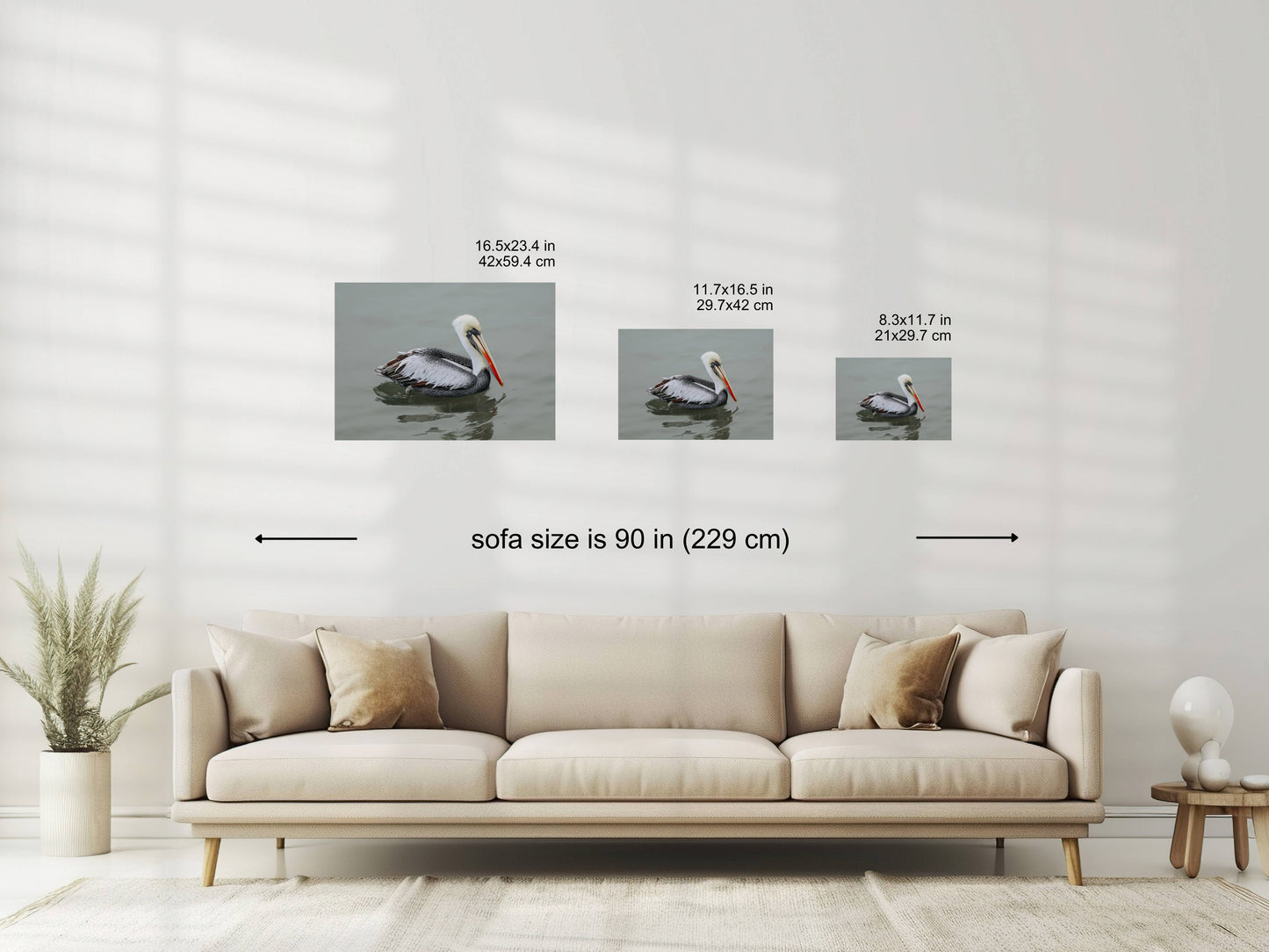 Pelican STILL WATER, WILD SOUL Unframed Photo Poster