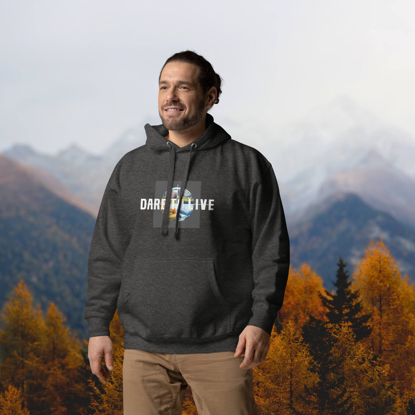 DARE TO LIVE Seasons Men's Hoodie