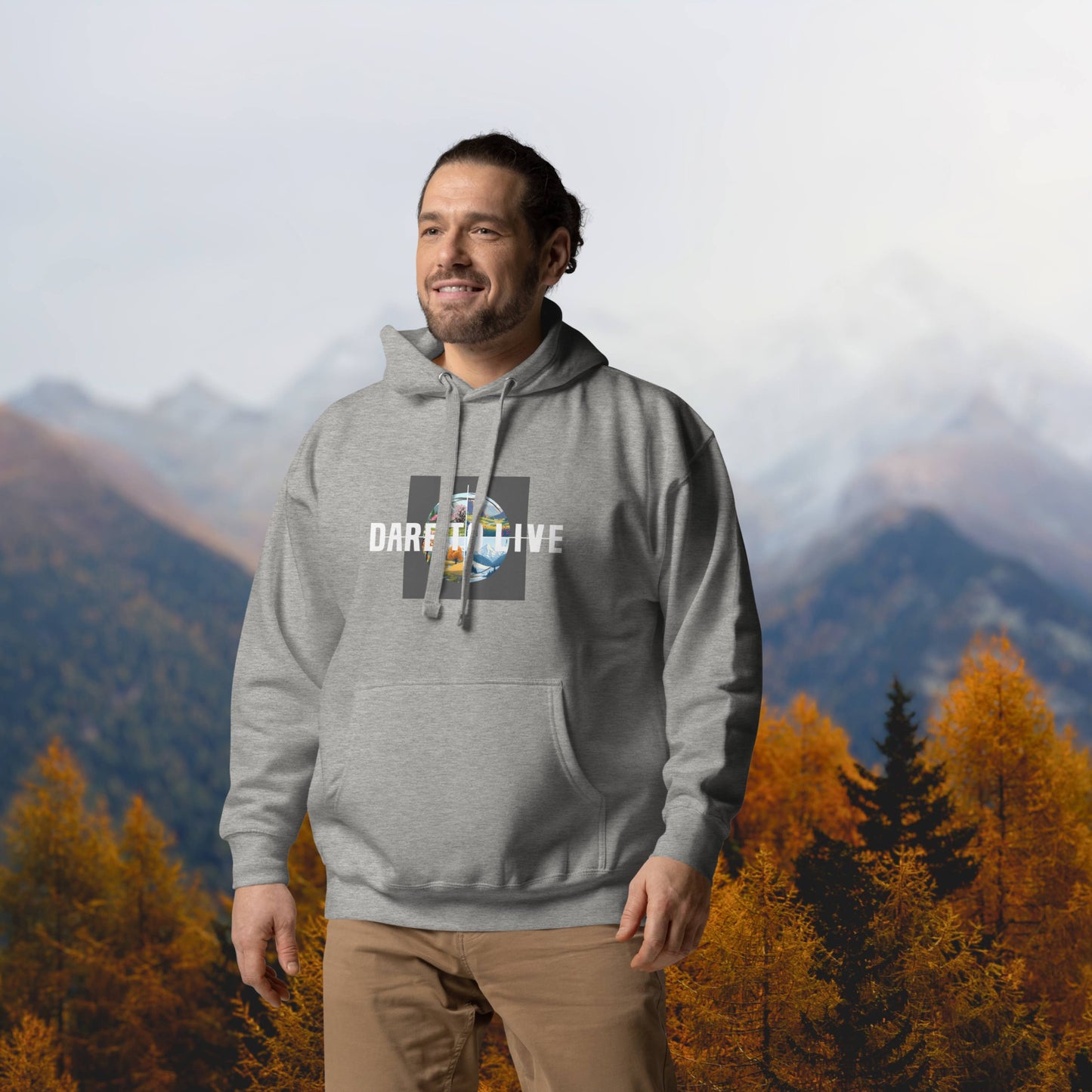 DARE TO LIVE Seasons Men's Hoodie