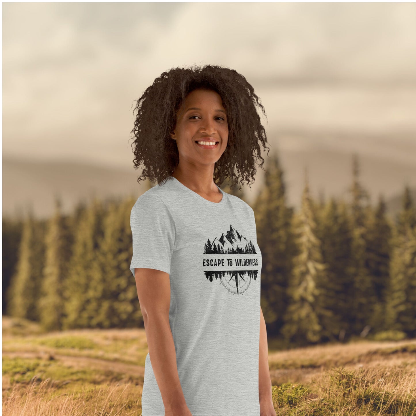 Classic ESCAPE TO WILDERNESS Women's T-shirt