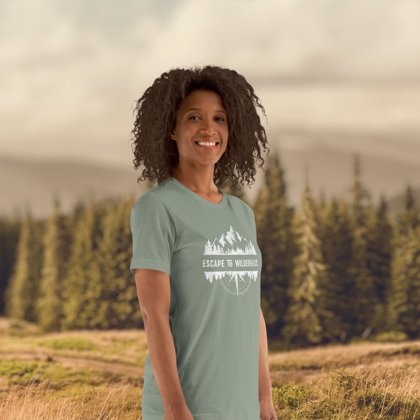 Classic ESCAPE TO WILDERNESS Women's T-shirt