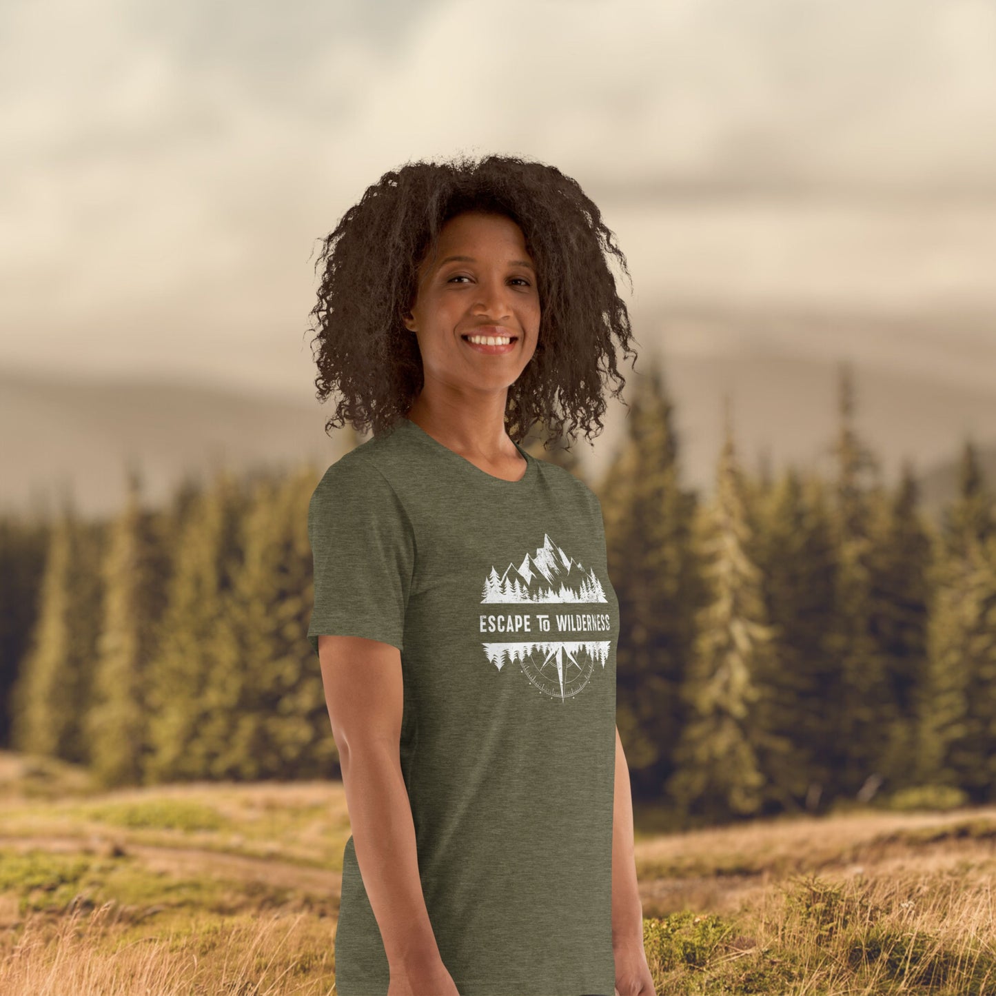 Classic ESCAPE TO WILDERNESS Women's T-shirt