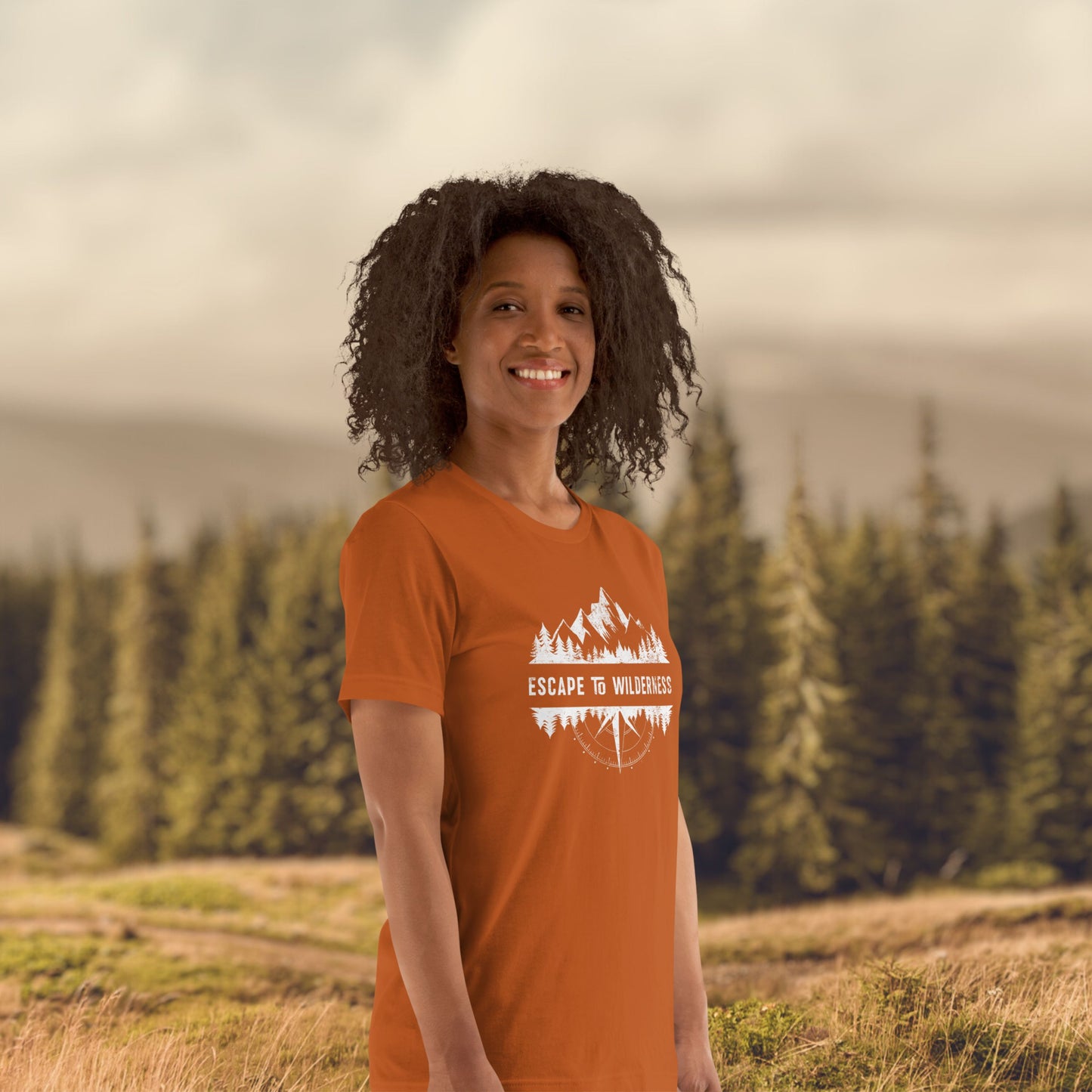 Classic ESCAPE TO WILDERNESS Women's T-shirt