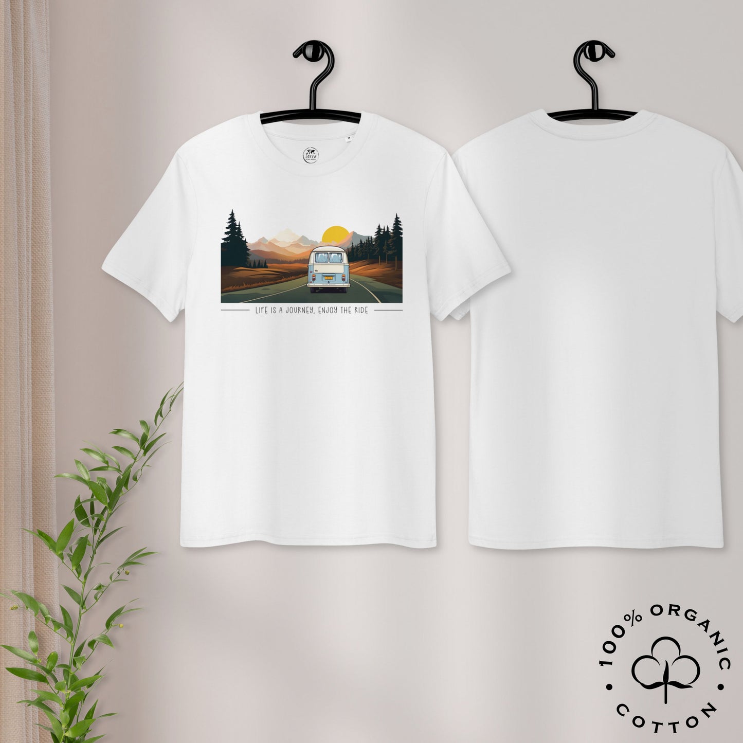 ENJOY THE RIDE Men's Organic Cotton T-Shirt