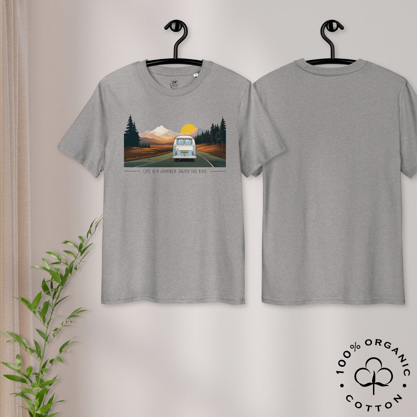 ENJOY THE RIDE Men's Organic Cotton T-Shirt