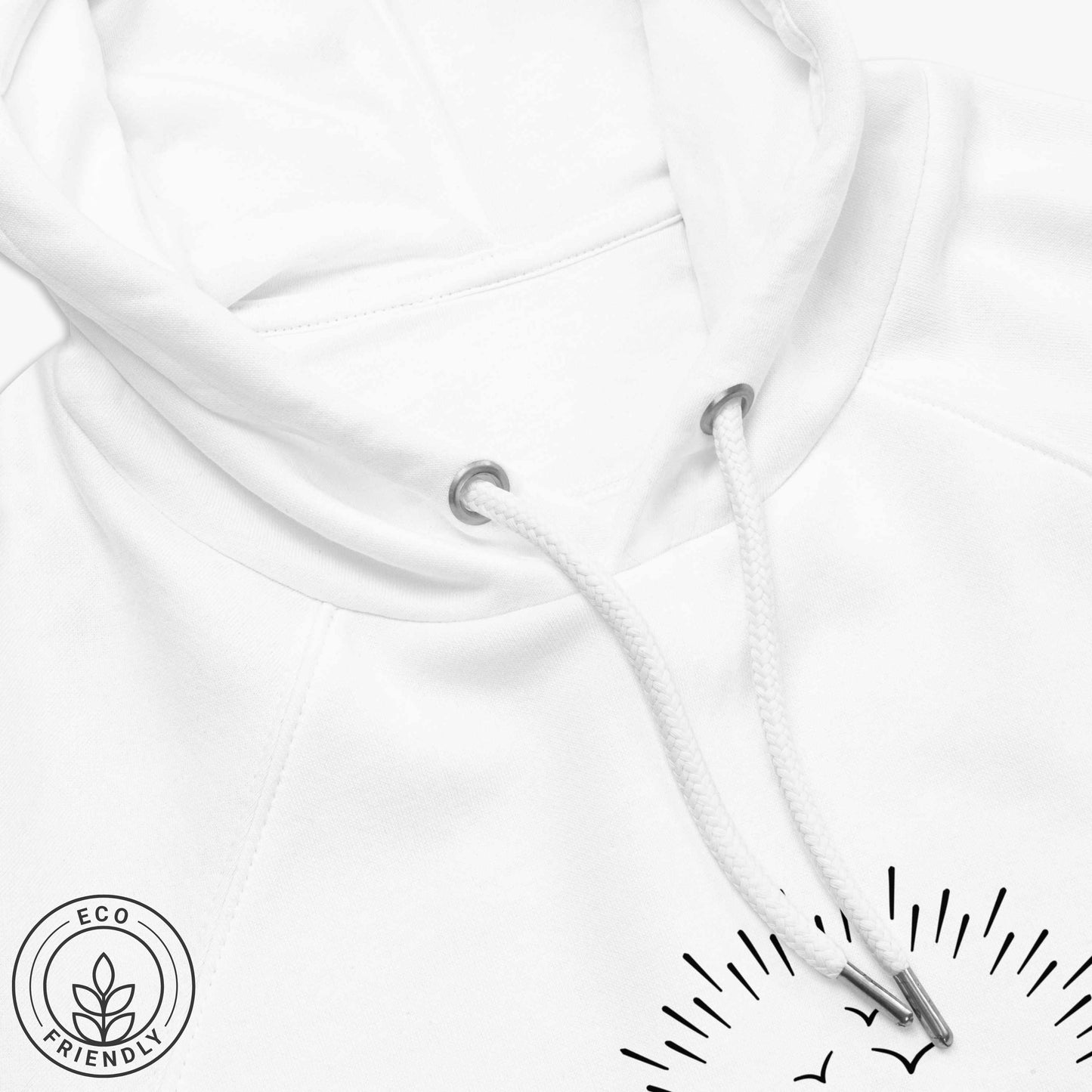 EXPLORE THE UNKNOWN Unisex Eco Hoodie