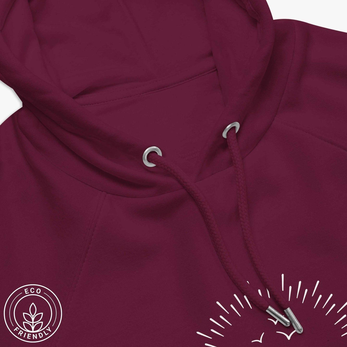 EXPLORE THE UNKNOWN Unisex Eco Hoodie