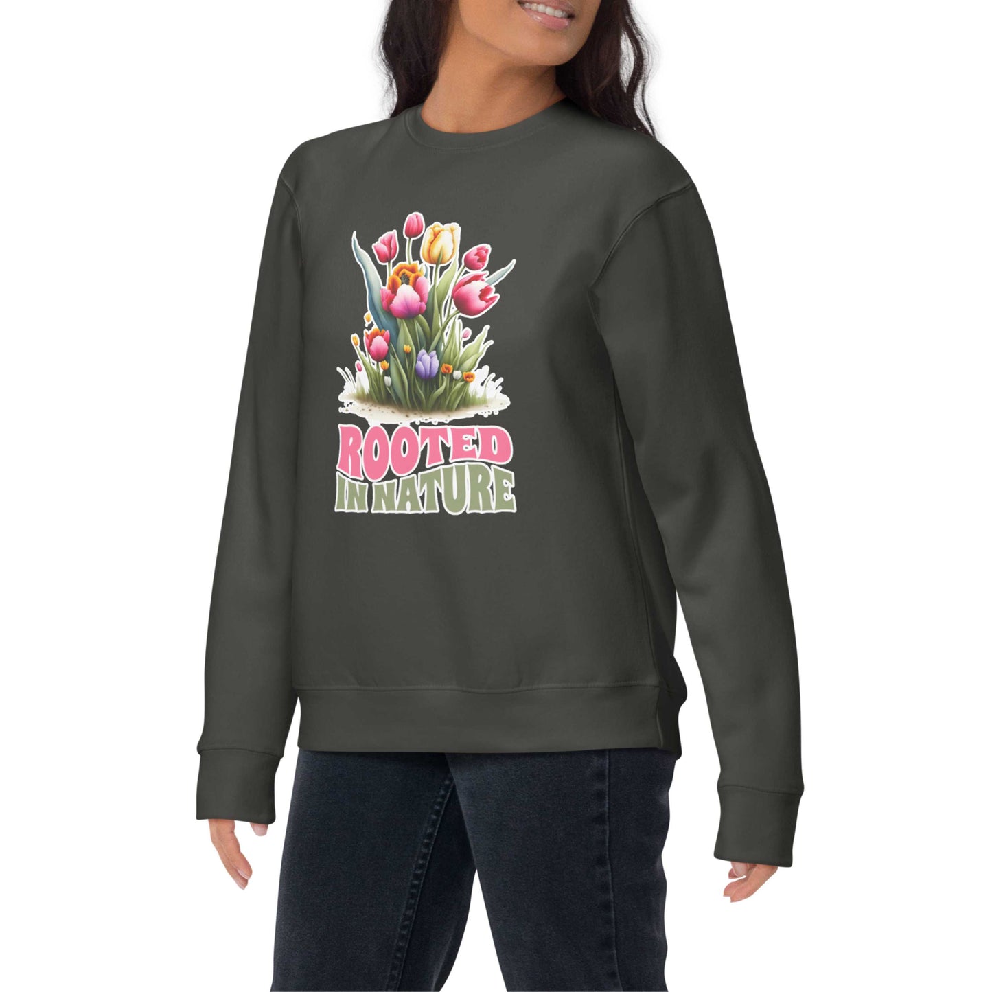 ROOTED IN NATURE Classic Women's Sweatshirt