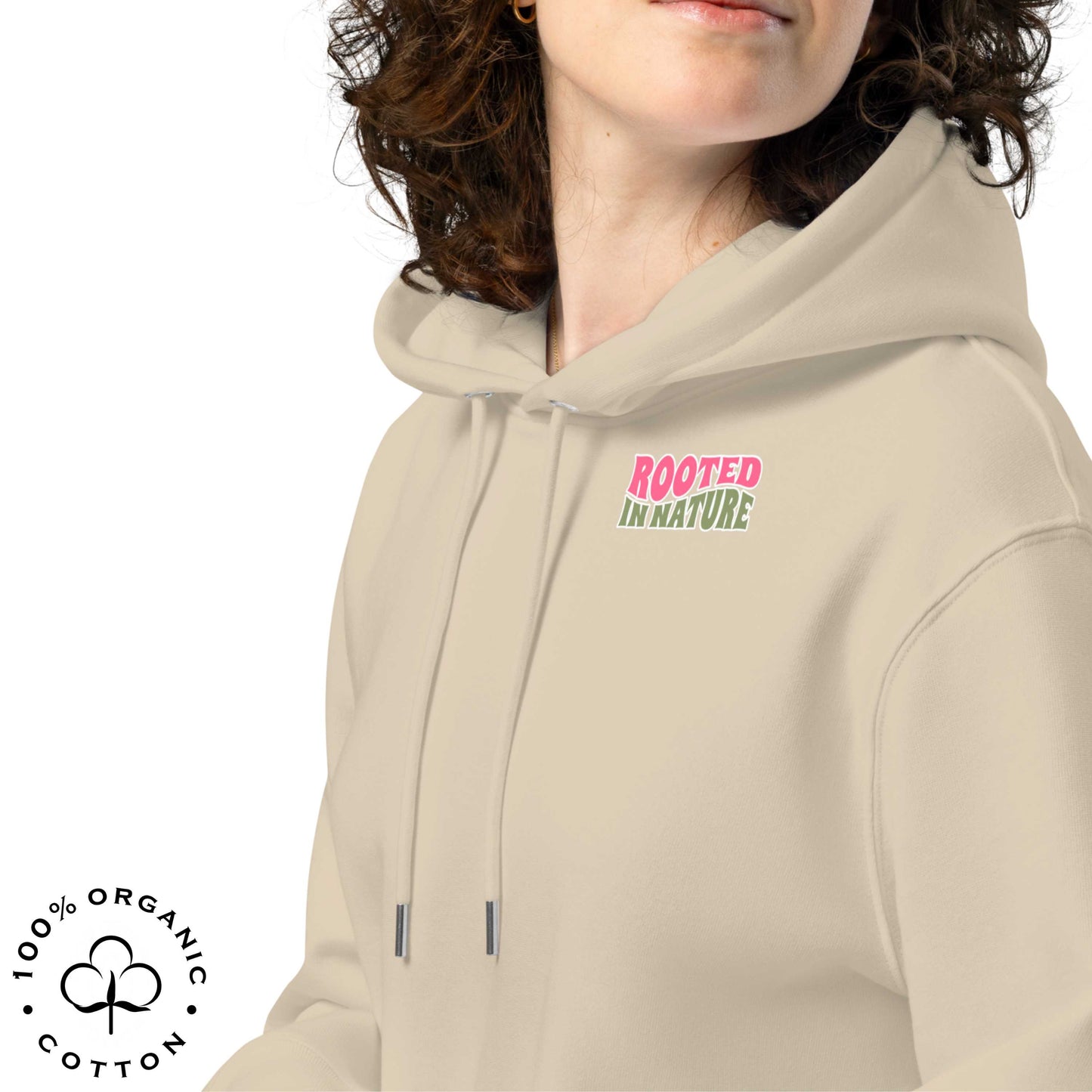 ROOTED IN NATURE Women's Organic Hoodie