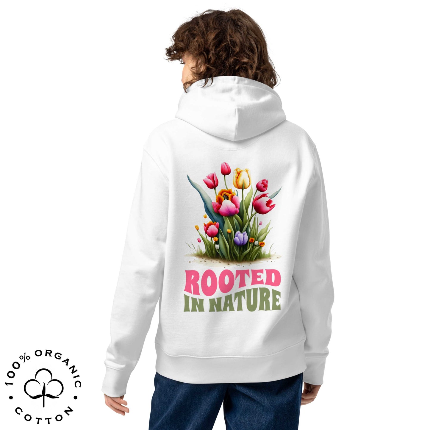 ROOTED IN NATURE Women's Organic Hoodie