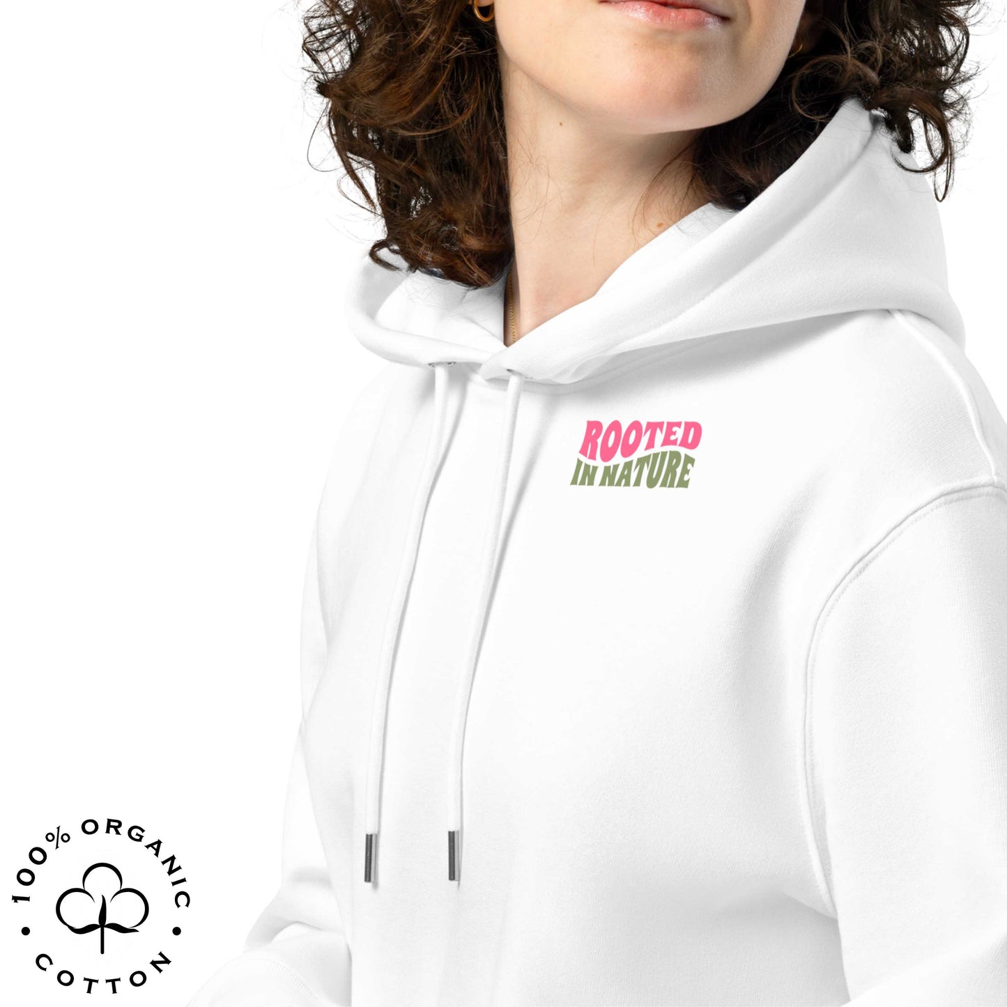 ROOTED IN NATURE Women's Organic Hoodie