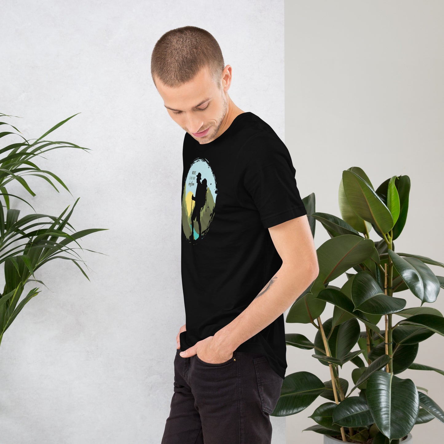 Classic MOVE AT YOUR OWN RHYTHM Men's T-Shirt