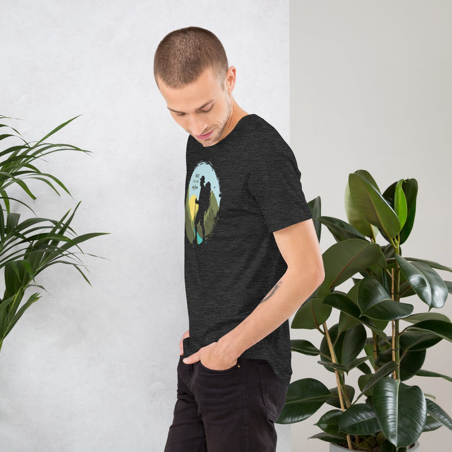 Classic MOVE AT YOUR OWN RHYTHM Men's T-Shirt