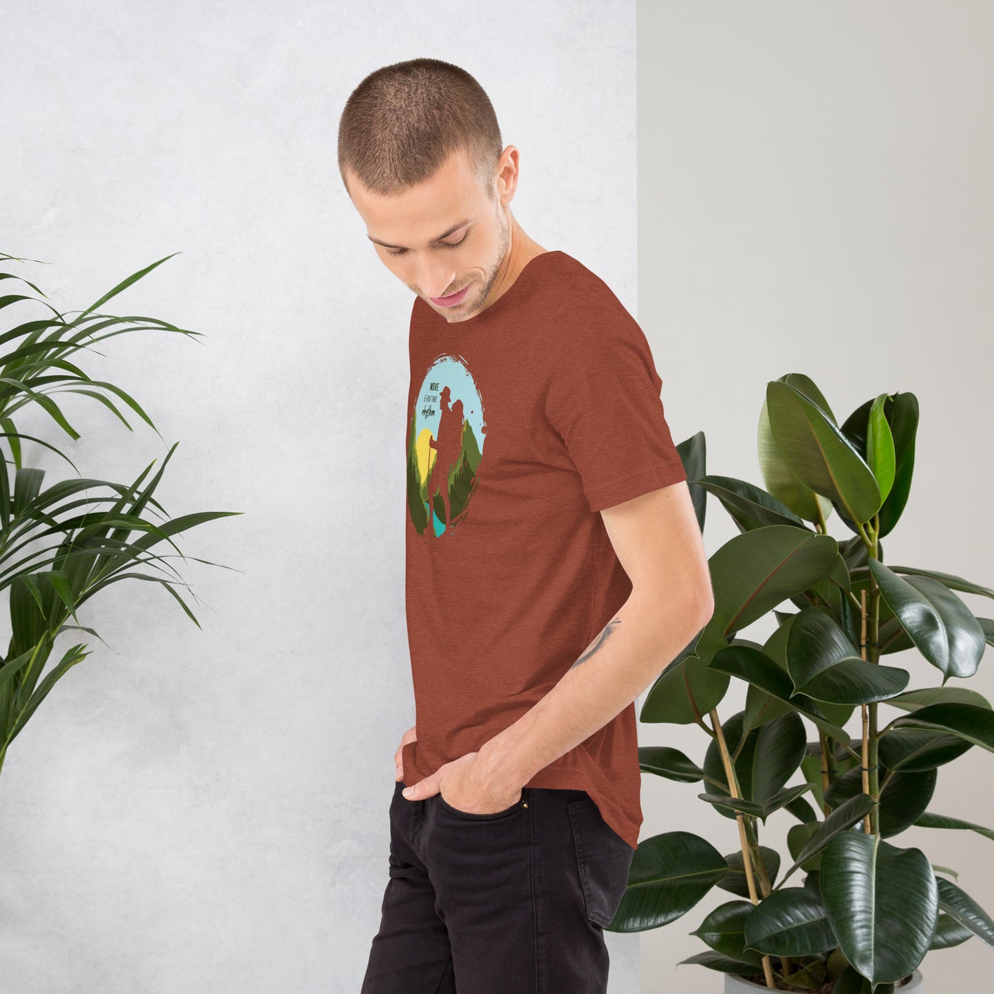Classic MOVE AT YOUR OWN RHYTHM Men's T-Shirt