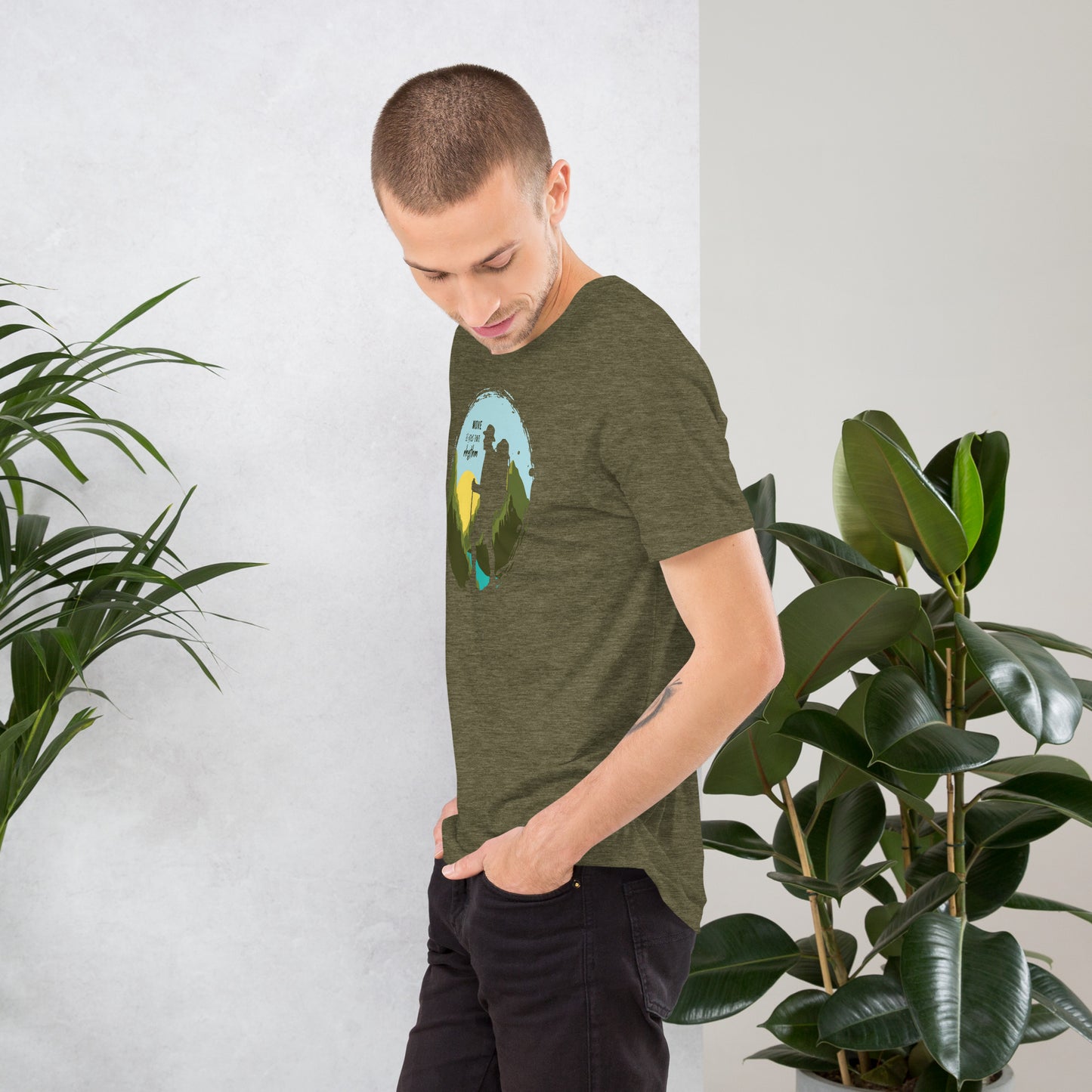 Classic MOVE AT YOUR OWN RHYTHM Men's T-Shirt