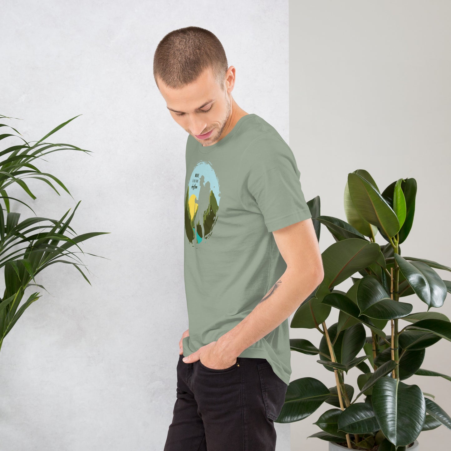 Classic MOVE AT YOUR OWN RHYTHM Men's T-Shirt