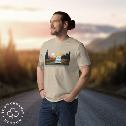 ENJOY THE RIDE Men's Organic Cotton T-Shirt