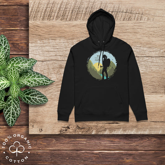 MOVE AT YOUR OWN RHYTHM Women's Organic Cotton Hoodie