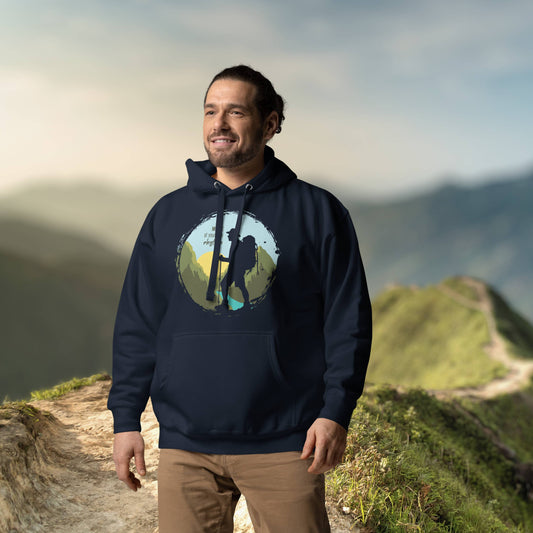 MOVE AT YOUR OWN RHYTHM Men's Cotton Hoodie