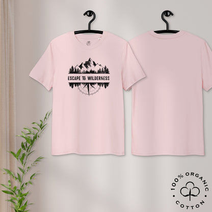 ESCAPE TO WILDERNESS Men's Organic Cotton T-shirt