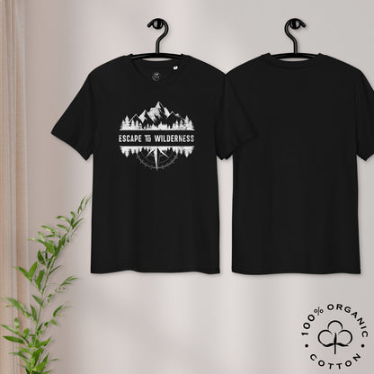 ESCAPE TO WILDERNESS Men's Organic Cotton T-shirt