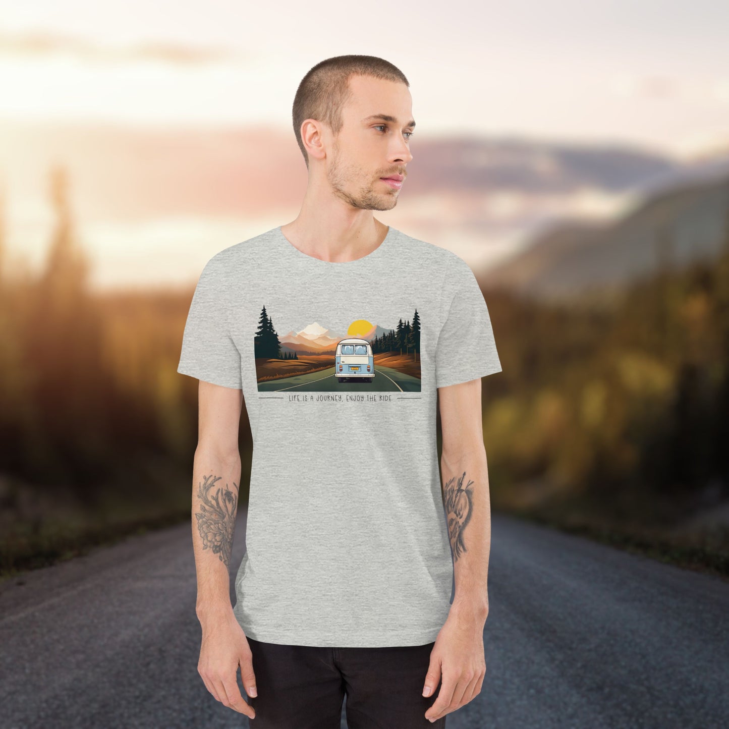 Classic ENJOY THE RIDE Men's T-shirt