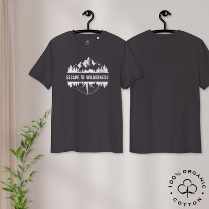 ESCAPE TO WILDERNESS Men's Organic Cotton T-shirt