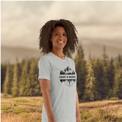 Classic ESCAPE TO WILDERNESS Women's T-shirt
