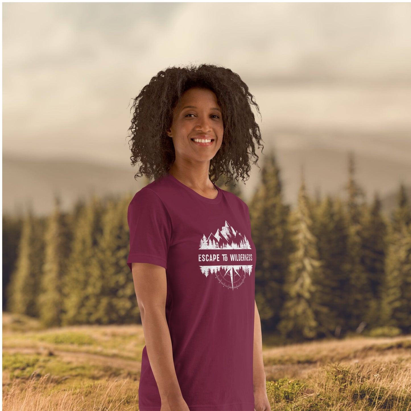Classic ESCAPE TO WILDERNESS Women's T-shirt
