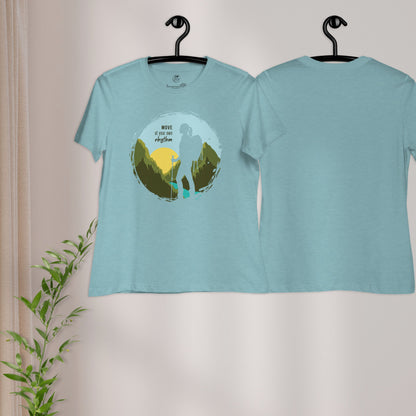 Relaxed MOVE AT YOU OWN RHYTHM Women's T-Shirt