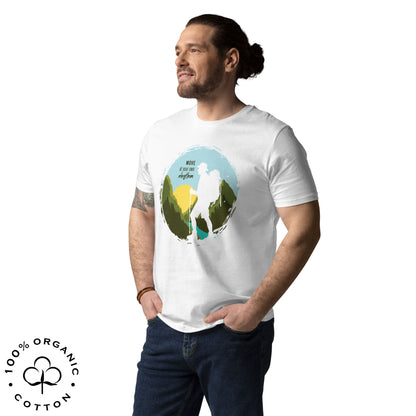 MOVE AT YOUR OWN RHYTHM Men's Organic Cotton T-Shirt