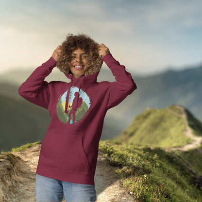 MOVE AT YOUR OWN RHYTHM Women's Cotton Hoodie