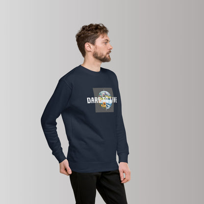 Classic DARE TO LIVE Seasons Men's Sweatshirt