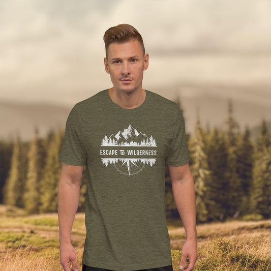 Classic ESCAPE TO WILDERNESS Men's T-shirt