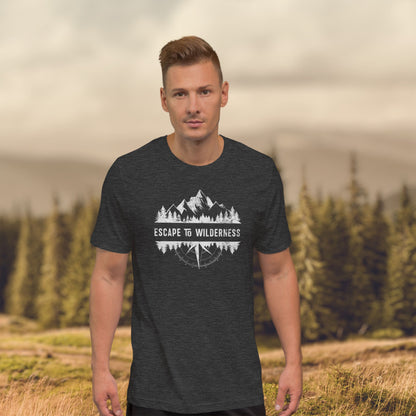 Classic ESCAPE TO WILDERNESS Men's T-shirt