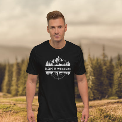 Classic ESCAPE TO WILDERNESS Men's T-shirt