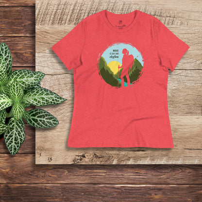 Relaxed MOVE AT YOU OWN RHYTHM Women's T-Shirt