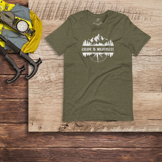 Classic ESCAPE TO WILDERNESS Men's T-shirt