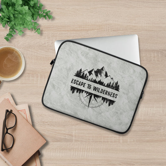 ESCAPE TO WILDERNESS Laptop Sleeve