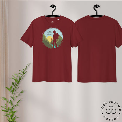 MOVE AT YOUR OWN RHYTHM Women's Organic Cotton T-Shirt