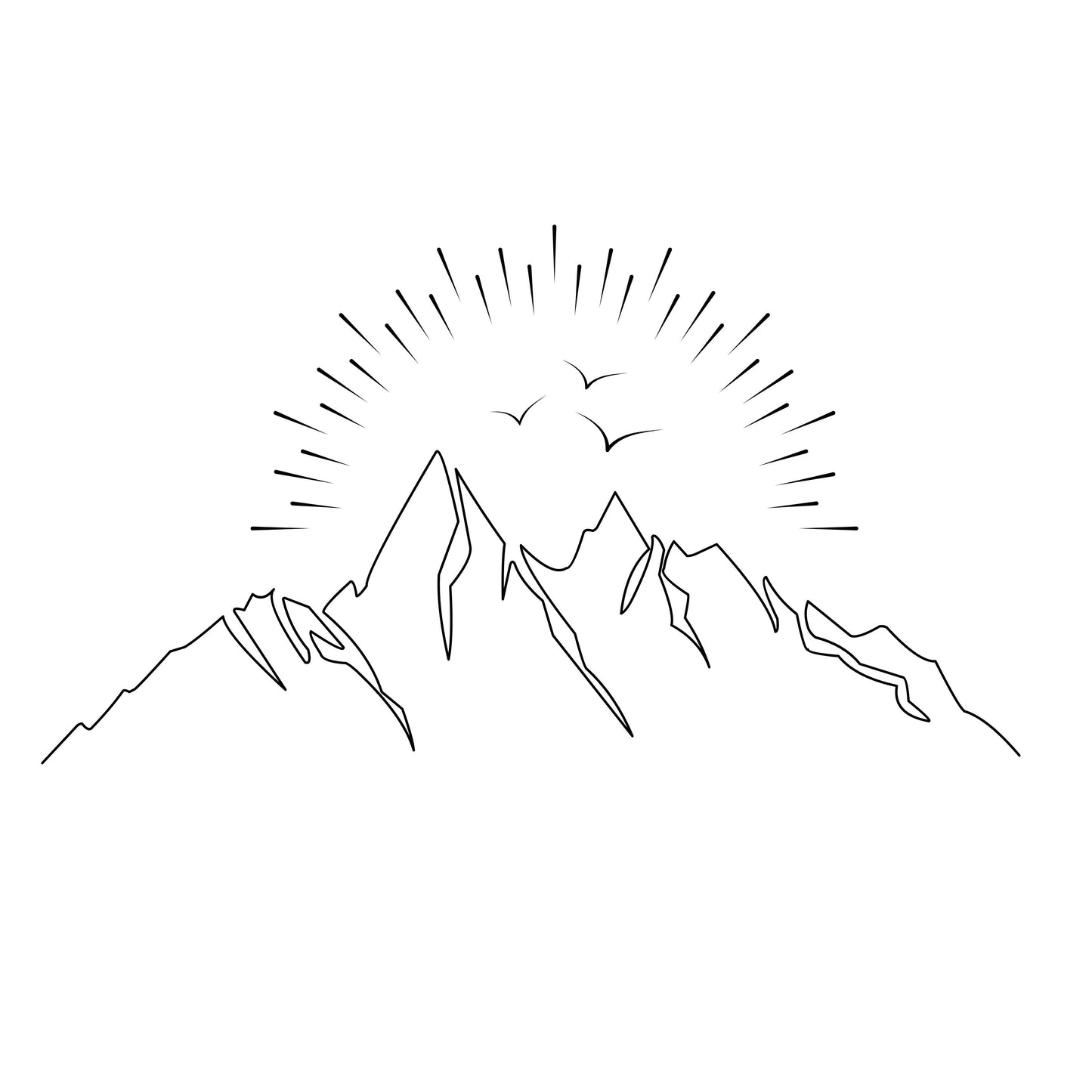 Explore Wilderness Enamel Mug - Mountain Adventure