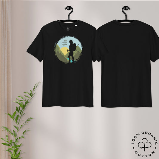 MOVE AT YOUR OWN RHYTHM Women's Organic Cotton T-Shirt