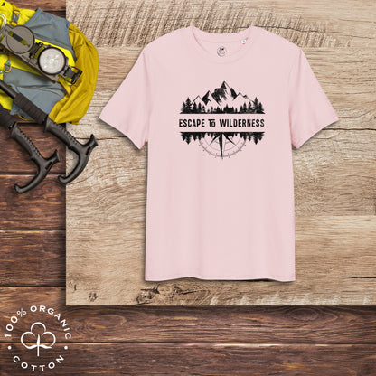 ESCAPE TO WILDERNESS Men's Organic Cotton T-shirt