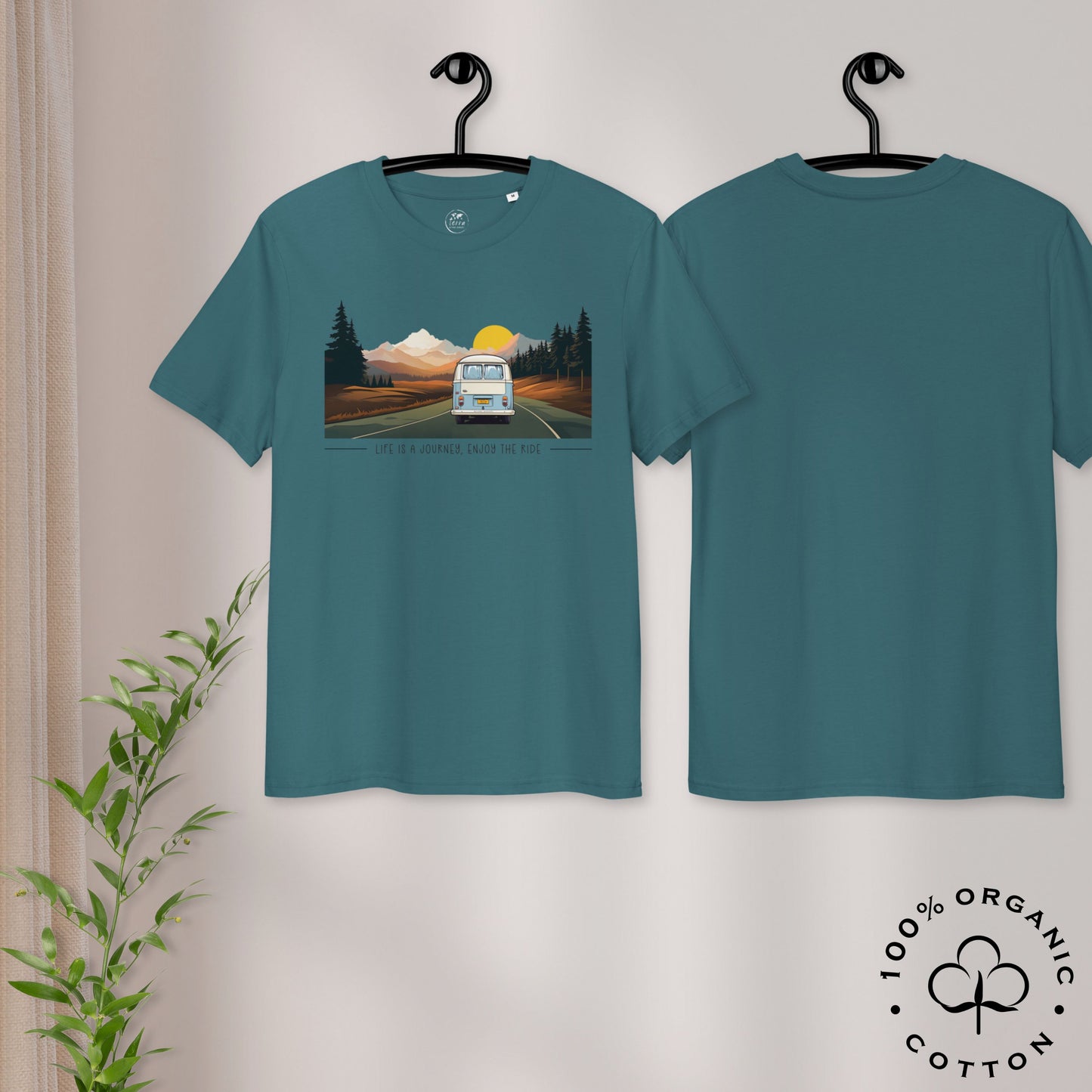 ENJOY THE RIDE Men's Organic Cotton T-Shirt
