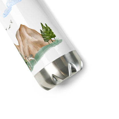 Deer NATURE IN MOTION Stainless Steel Water Bottle