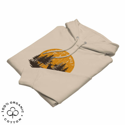 CALL OF THE WILD Organic Cotton Unisex Hoodie