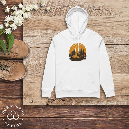 CALL OF THE WILD Organic Cotton Unisex Hoodie