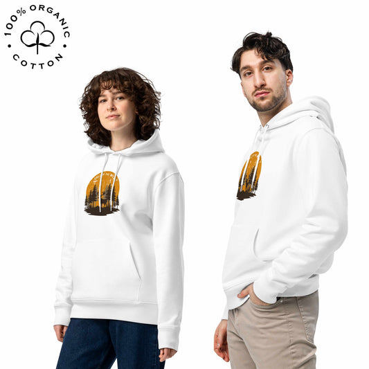 CALL OF THE WILD Organic Cotton Unisex Hoodie