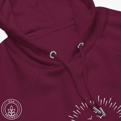 EXPLORE THE UNKNOWN Unisex Eco Hoodie