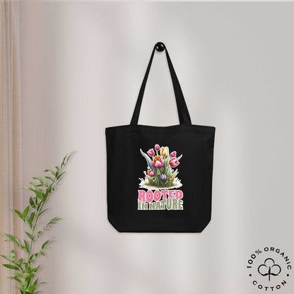 ROOTED IN NATURE Organic Medium Tote Bag